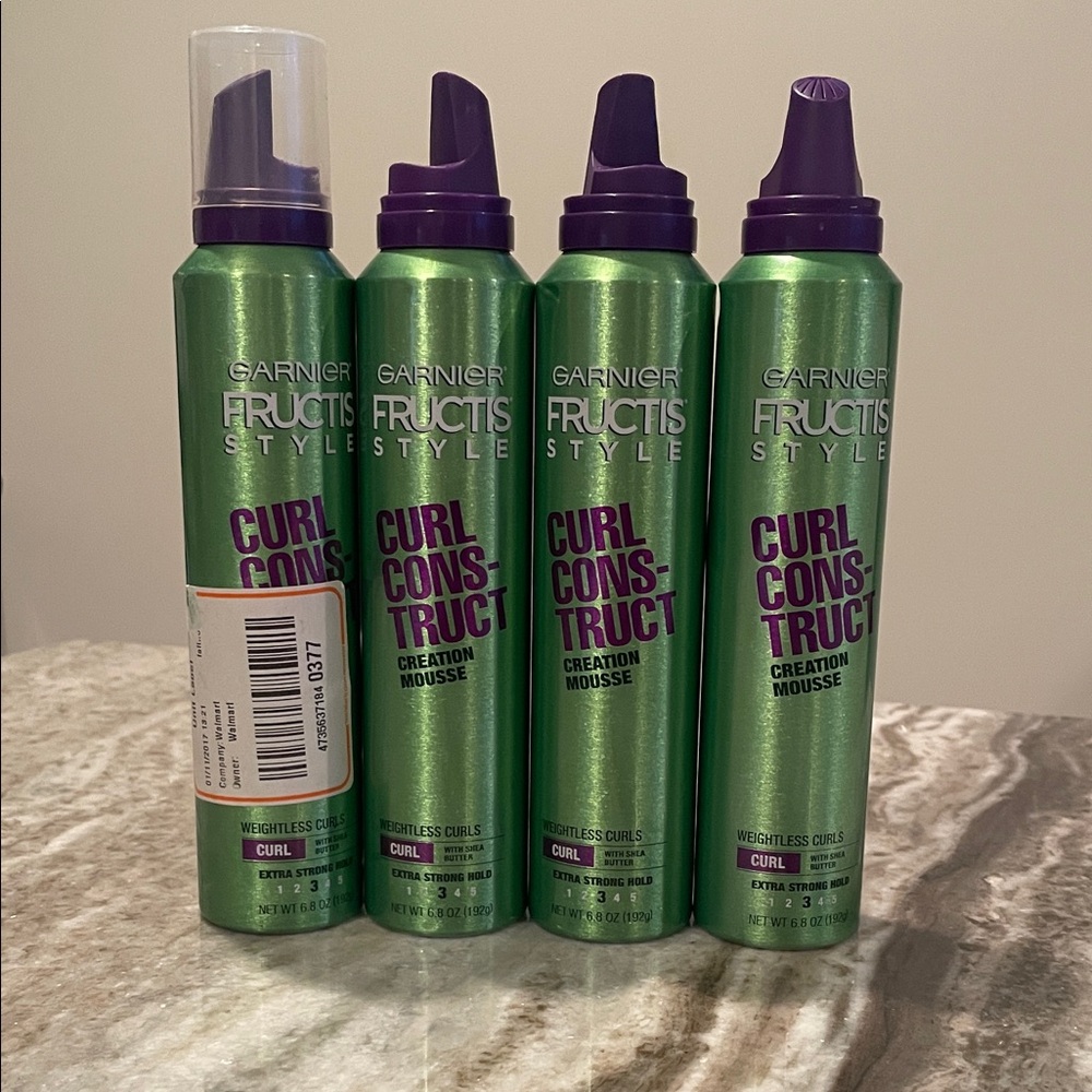 Garnier Fructis Curl Construct Mousse NWOT